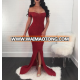 woman's off-shoulder sleeveless sexy dress prom dress for party 2018